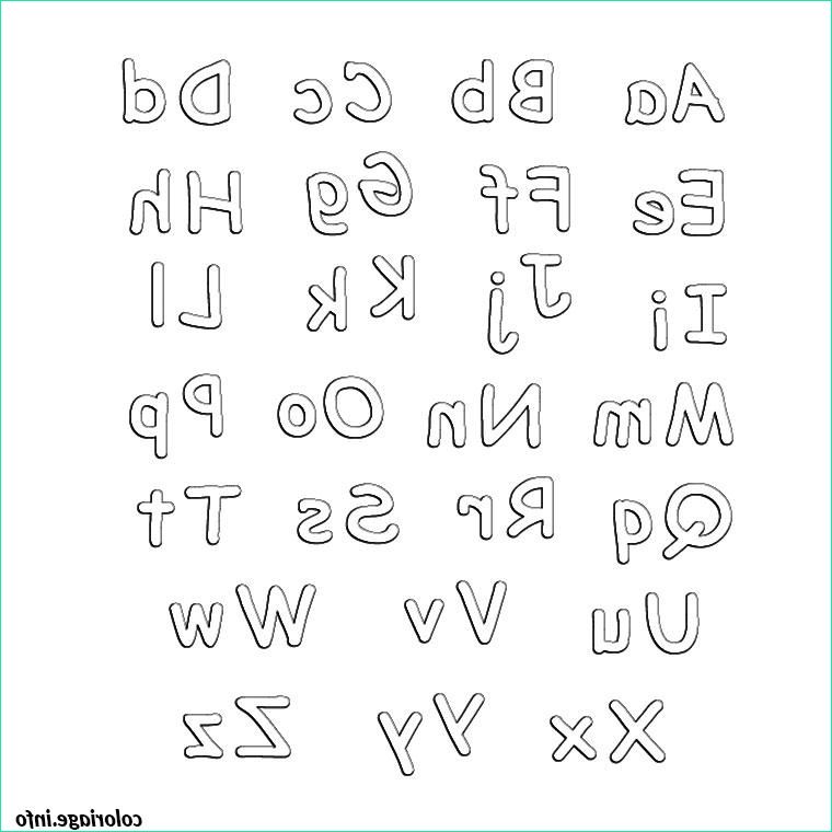 Lettres à Colorier Cool Photographie Coloriage Lettre De L Alphabet Dessin