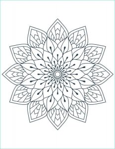 Mandala à Imprimer Gratuitement Cool Galerie Coloriage Mandala Artherapie à Imprimer Gratuit