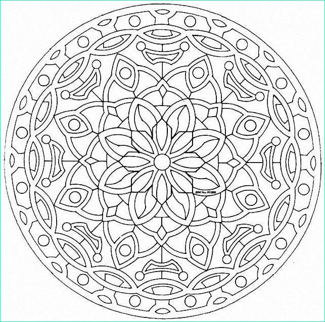 Mandala à Imprimer Gratuitement Impressionnant Stock Coloriage Mandala Dessin à Imprimer Sur Coloriages Fo