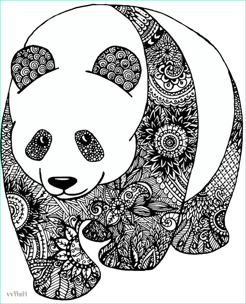 Mandala Panda à Imprimer Élégant Galerie Panda Mandala Par Neffvv