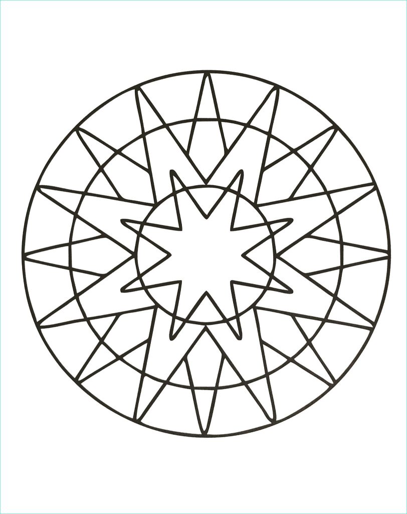 Mandalas à Imprimer Beau Images Simple Mandala 60 Mandalas Coloring ...