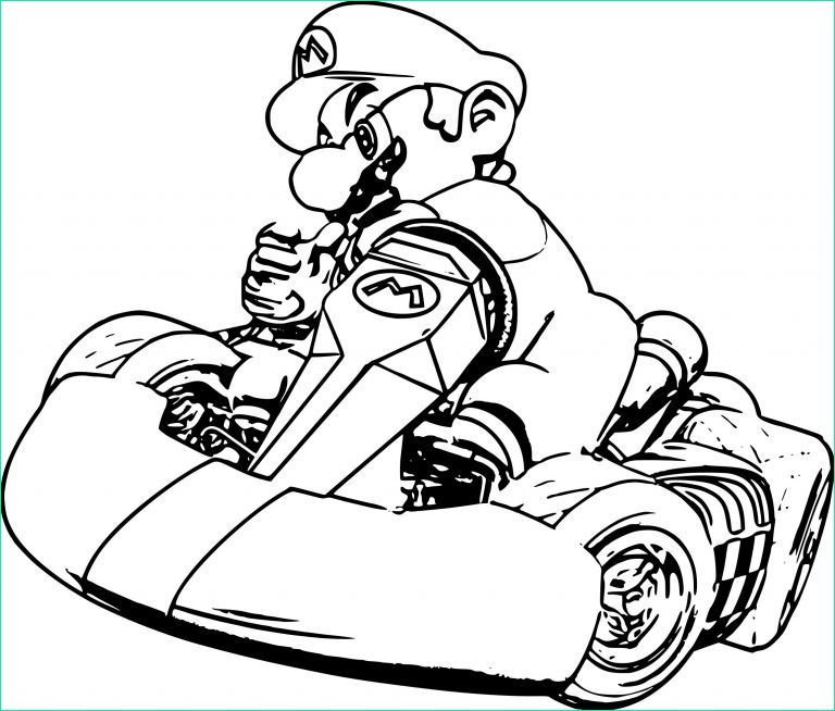 Mario Kart Dessin Beau Photos Coloriage Super Mario Cool Stock Coloriage Mario Kart 8 à