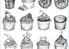 Muffin Dessin Cool Photos Royalty Free Muffin Clip Art Vector