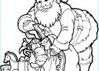 Pere Noel à Colorier Et Imprimer Inspirant Stock Coloriage Père Noël Et son Sac De Cadeaux