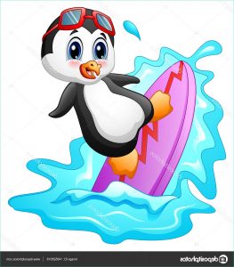 Pingouin Dessin Bestof Stock Haut Pour Dessin Anime Pingouin Surfeur Adventures Of