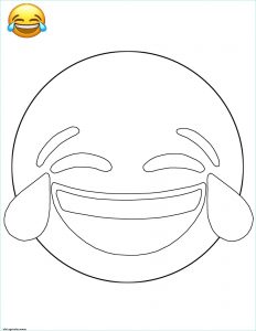 Smiley à Imprimer Bestof Stock Coloriage Emoji Tears Joy Smiley Dessin