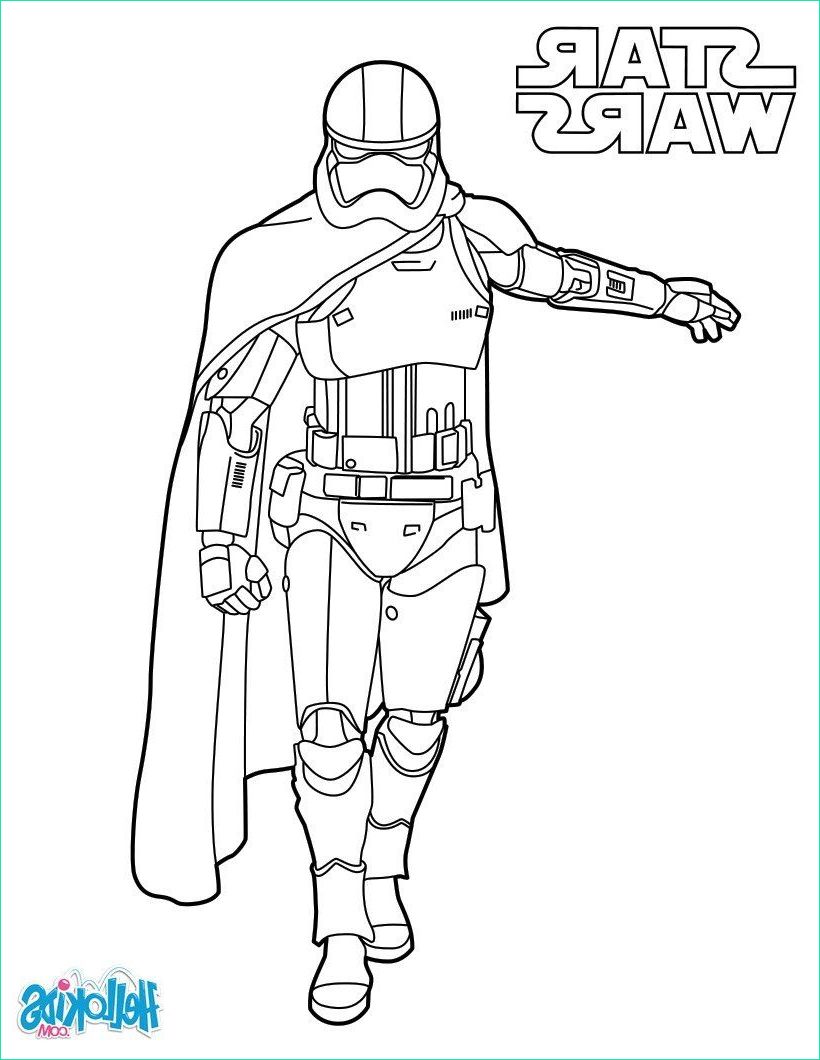 Star Wars à Colorier Élégant Stock Captain Phasma Coloring Sheet From the New Star Wars Movie
