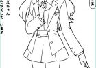 Coloriage A Imprimer De Fille Beau Stock Coloriage Fille Kawaii Élégant Image Carte De Noel