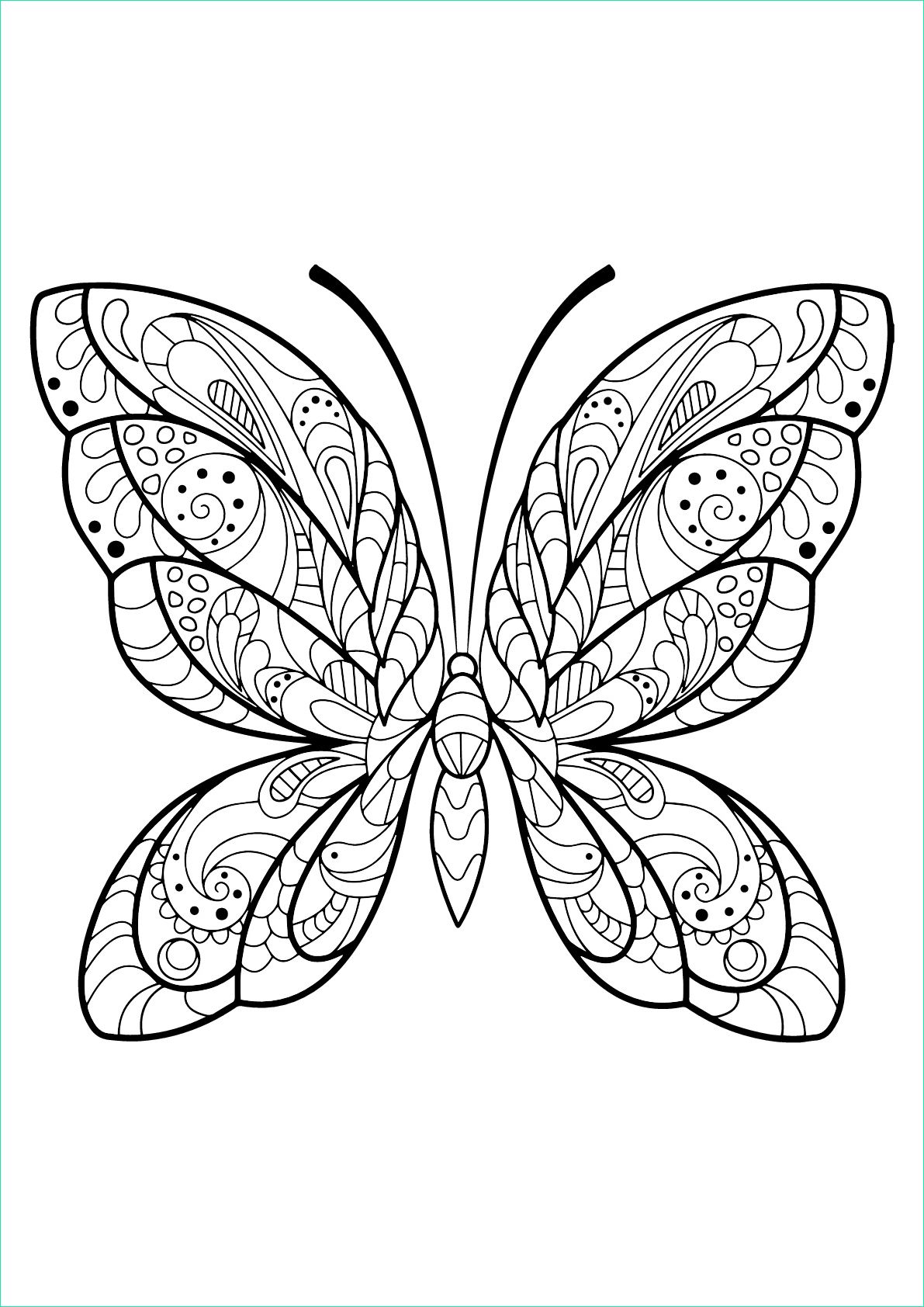 Coloriage à Imprimer Papillon Beau Galerie Image De Papillons à Imprimer Et Colorier Coloriage De