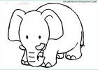 Coloriage D&#039;éléphant Cool Stock Dessin Elephant Clipart Best