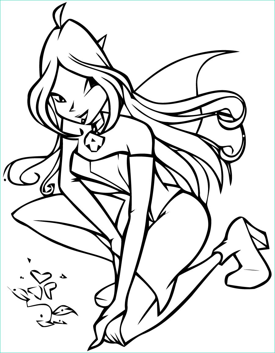 Coloriage Des Winx Inspirant Images Winx to Color for Children Winx Kids Coloring Pages