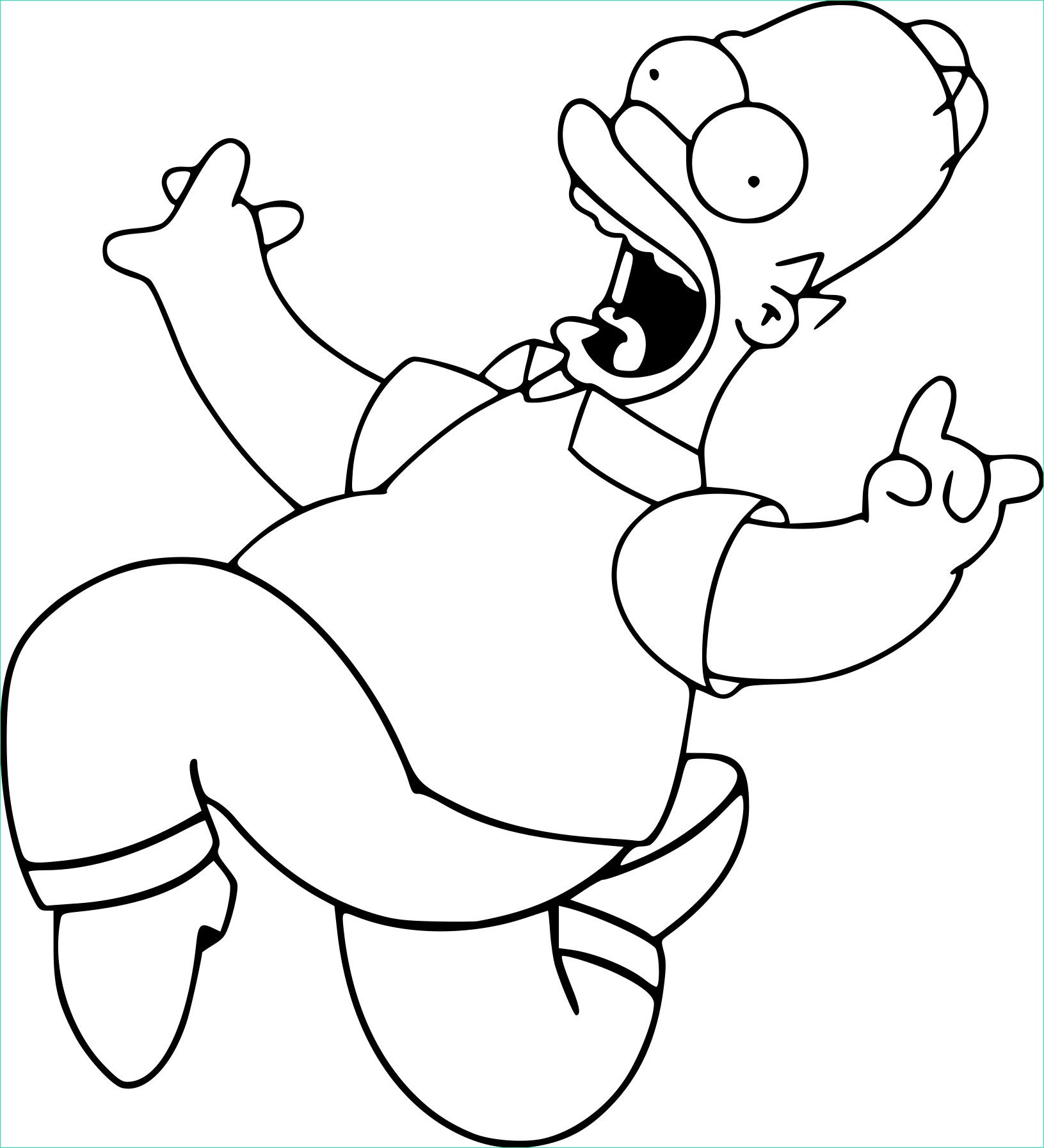 Coloriage Les Simpson Luxe Photos Coloriage Homer Simpson à Imprimer Sur Coloriages Fo