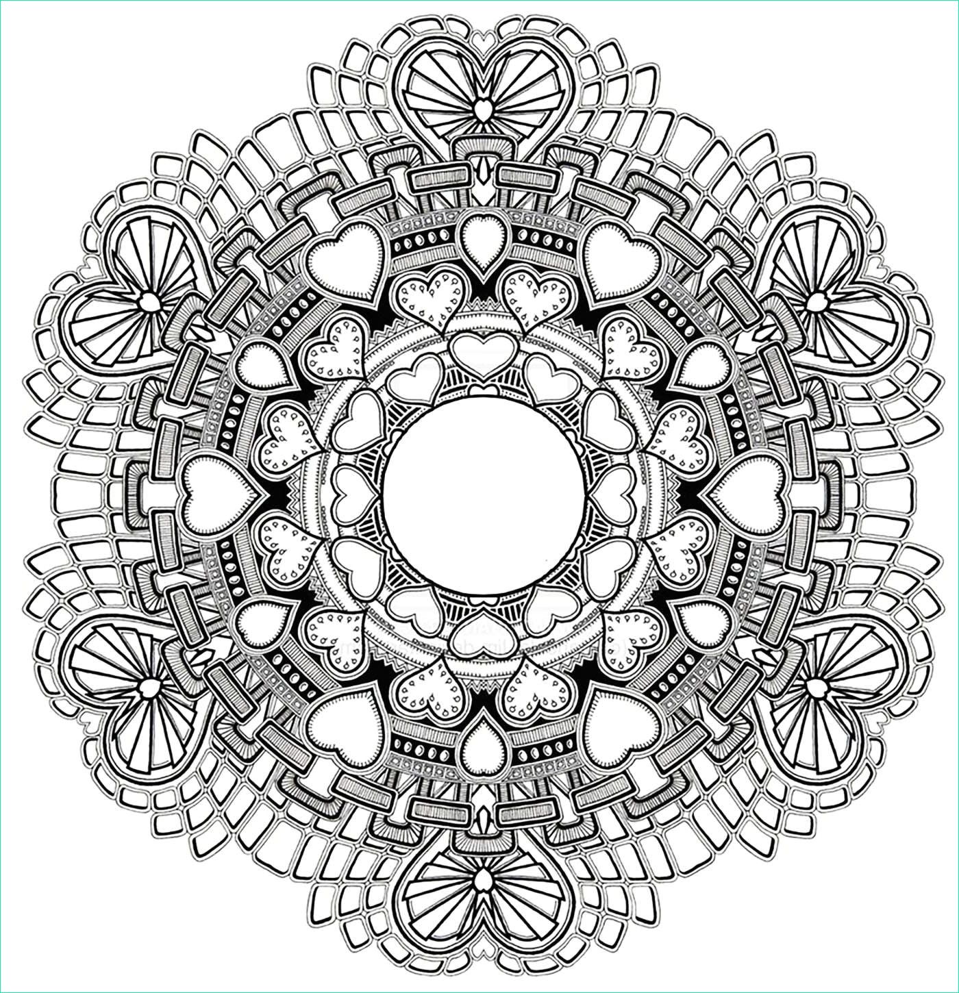 Coloriage Mandala Imprimer Élégant Images Coloriage Tres Difficile A Imprimer Voici Des Mandalas