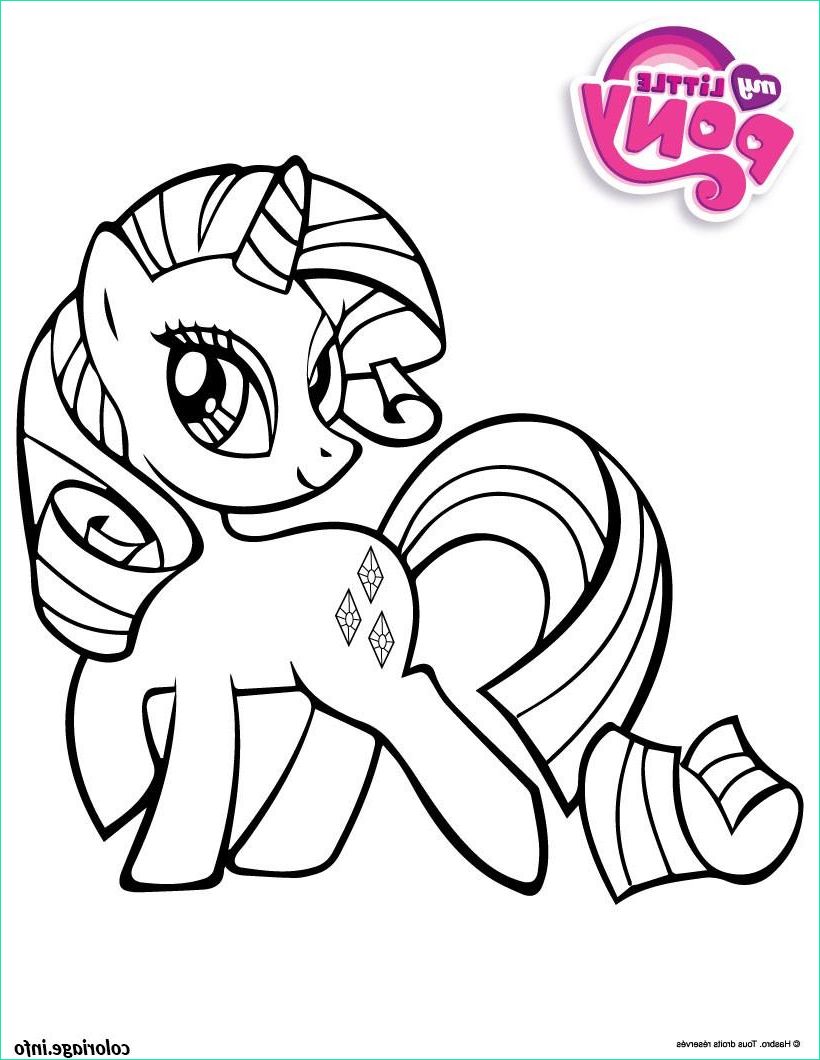 Coloriage My Little Poney Luxe Images Coloriage My Little Poney 14 Dessin