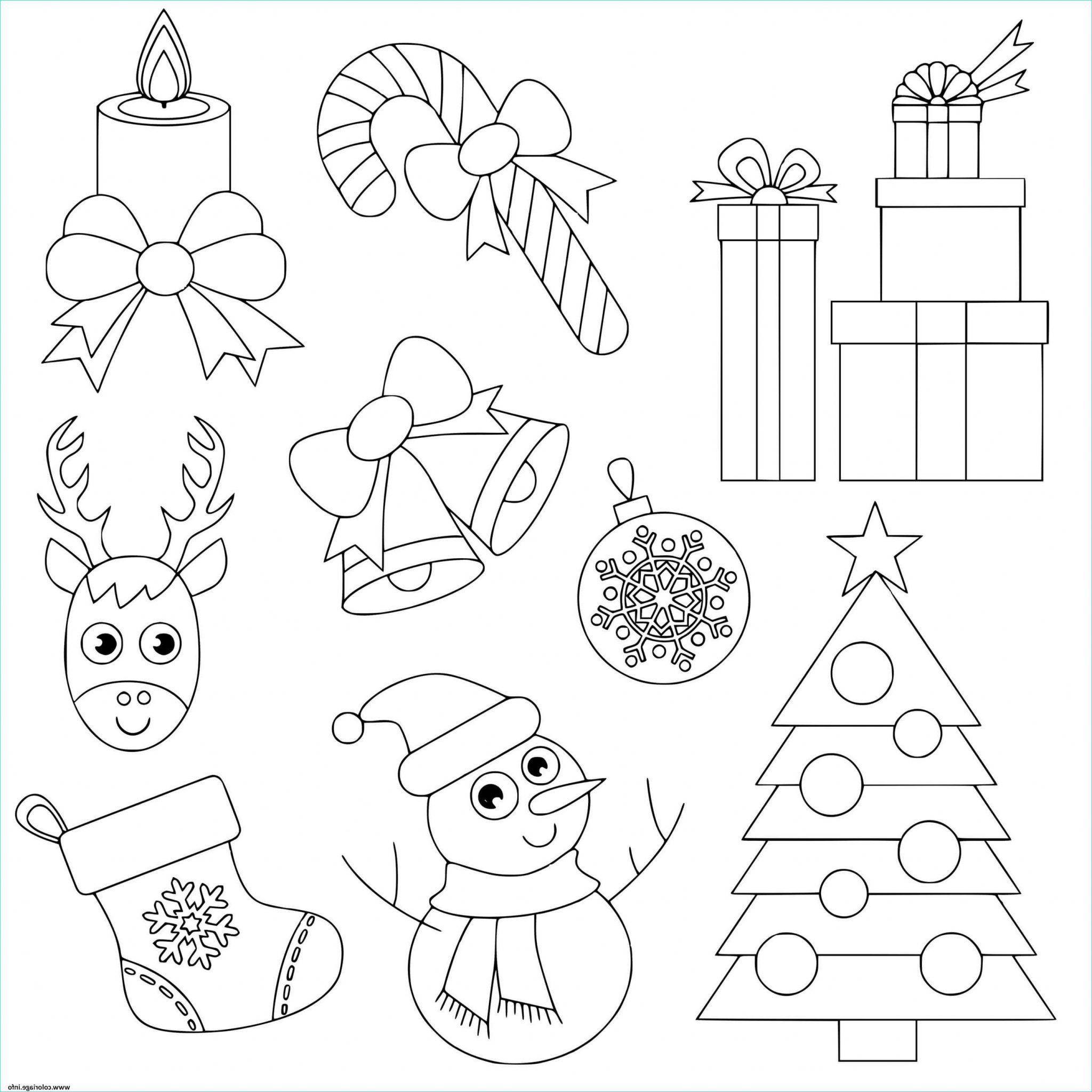 Coloriage Noel Enfant Bestof Stock Coloriage Noel Facile Pour Les