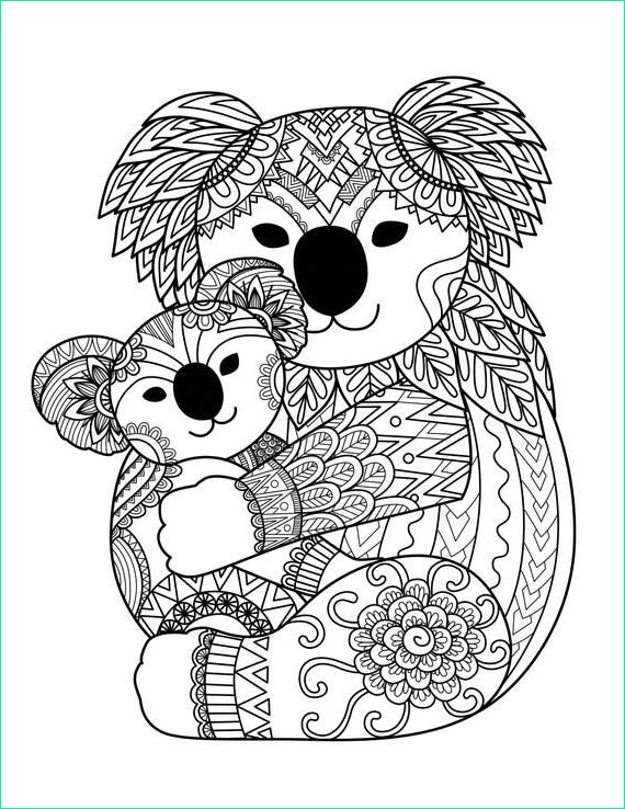 Coloriage Panda Mandala Unique Collection Panda Coloring Pages for Adults 1 Printable Coloring