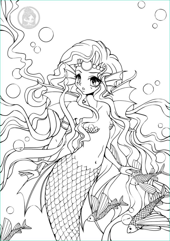 Coloriage Sirène Bestof Stock Other Yampuff Coloring Pages • Yampuff S Stuff
