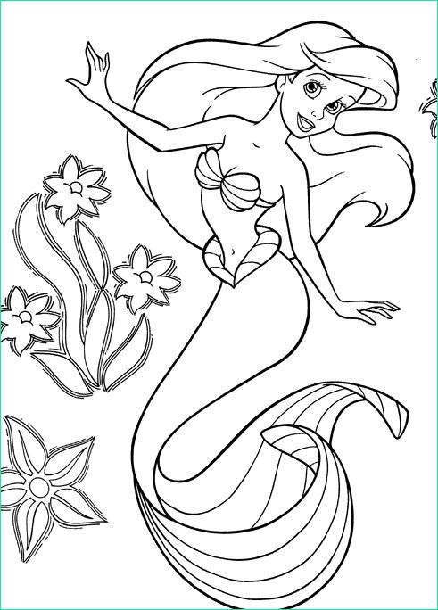Coloriage Sirene Facile Cool Images the Little Mermaid Png Buscar Con Google