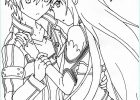 Coloriage Sword Art Online Cool Images Sword Art Line asuna and Kirito Lineart by