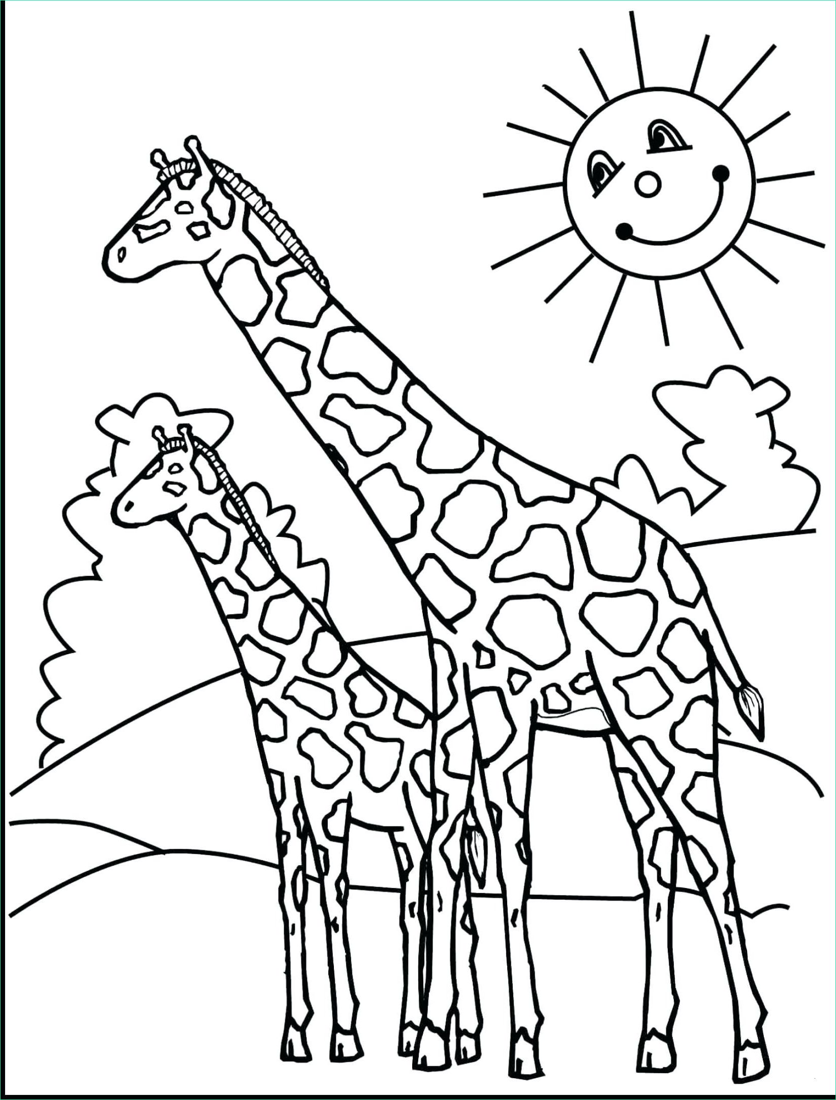 Coloriages à Imprimer Bestof Photos Coloriages à Imprimer Girafe Numéro 6f
