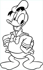 Coloriages à Imprimer Impressionnant Photos Coloriage Donald Duck à Imprimer