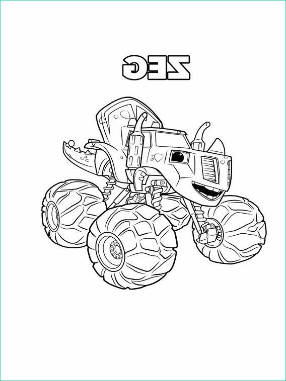 Dessin Blaze Bestof Photos Blaze and the Monster Machines Coloring Pages 12