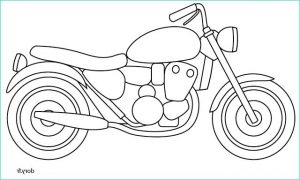 Dessin D&amp;#039;une Moto Impressionnant Image Coloriage Une Moto Dory Coloriages