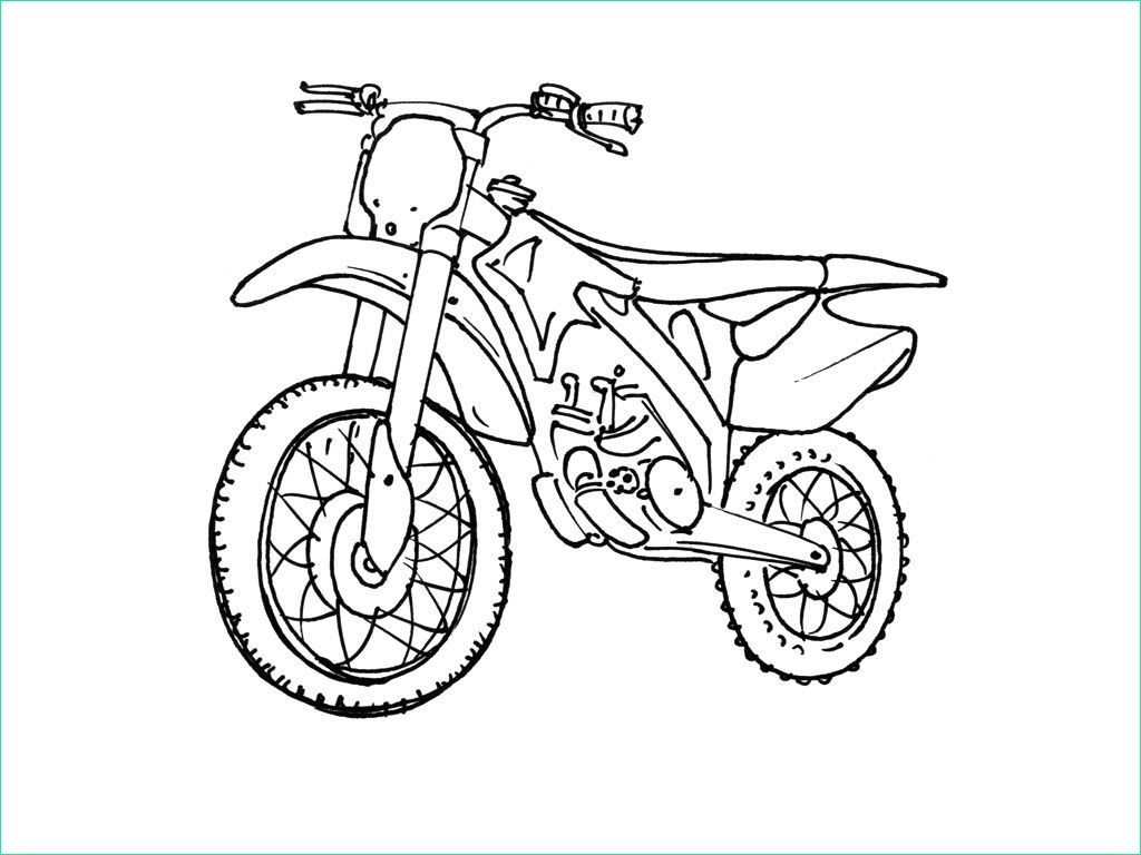 Dessin De Moto Beau Image Coloriages à Imprimer Moto Numéro