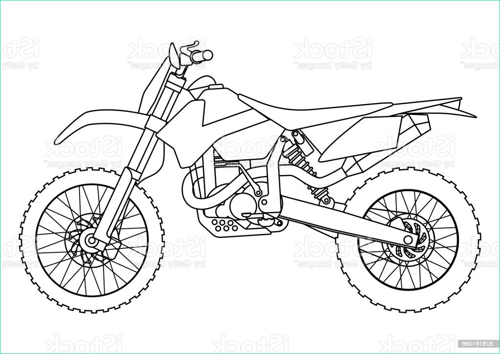 Dessin De Moto Beau Photos Hand Draw Style A Vector New Motorcycle Illustration