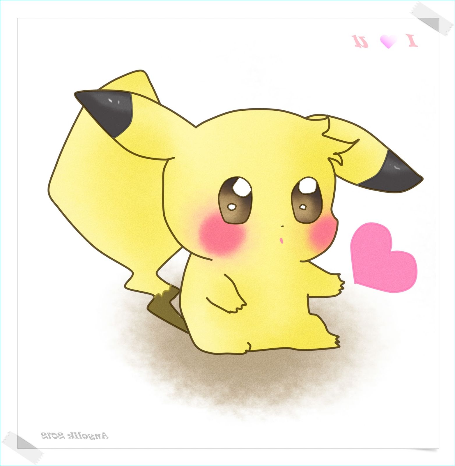 Dessin De Pikachu Mignon Luxe Image Mis Dibujos Y Sentimientos Mayo 2012