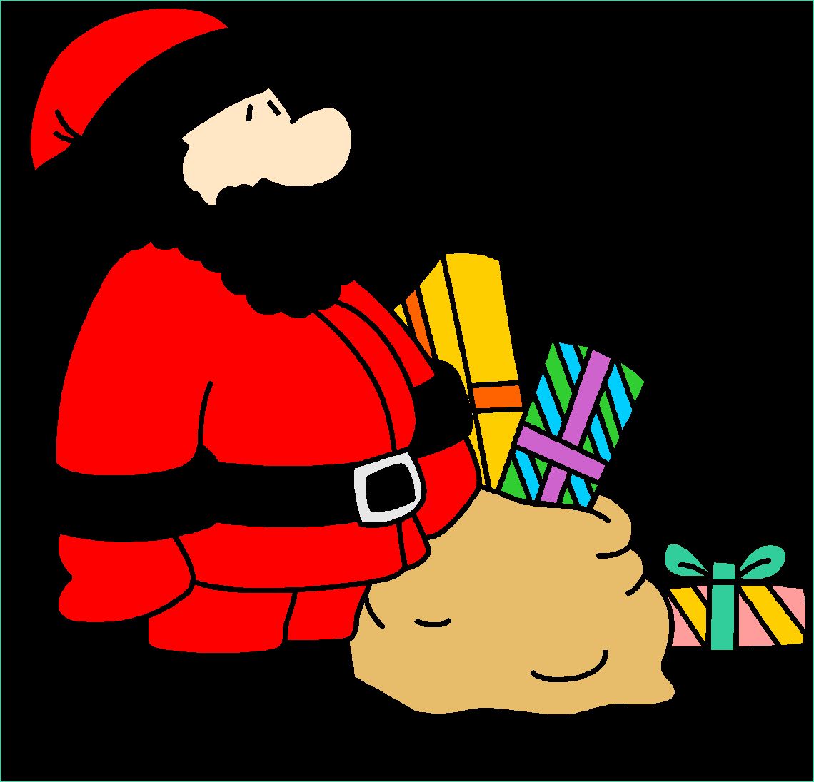 Dessin Du Pere Noel A Imprimer Bestof Collection Coloriage Père Noël Facile à Imprimer