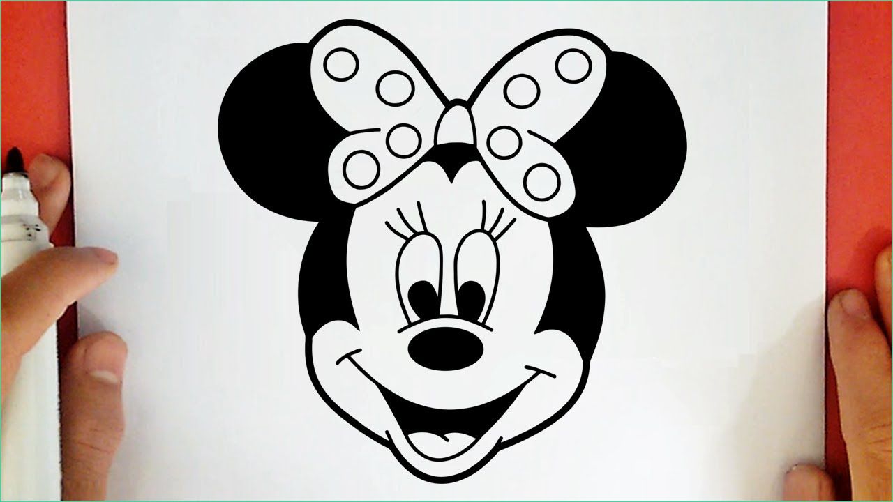 Dessin Facile A Dessiner Disney Beau Galerie Ment Dessiner Minnie Mouse