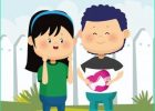Dessin Fille Et Garçon Amoureux Impressionnant Photos Garçon De Dessin Animé Avec Ballon Coeurs Et Guitare Et