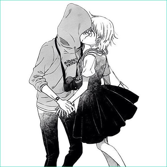 Dessin Fille Et Garçon Amoureux Inspirant Photos Image About Girl In Anime Couple 💘 by Naminee Rose