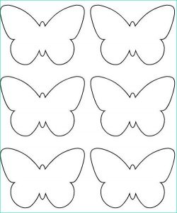 Dessin Papillon à Découper Luxe Stock Pdf Petit Papillon Deco