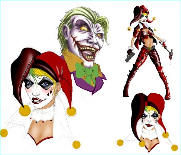 Harley Quinn Et Joker Dessin Beau Images Oyo Quelques Illu Prohibé Catsuka forum