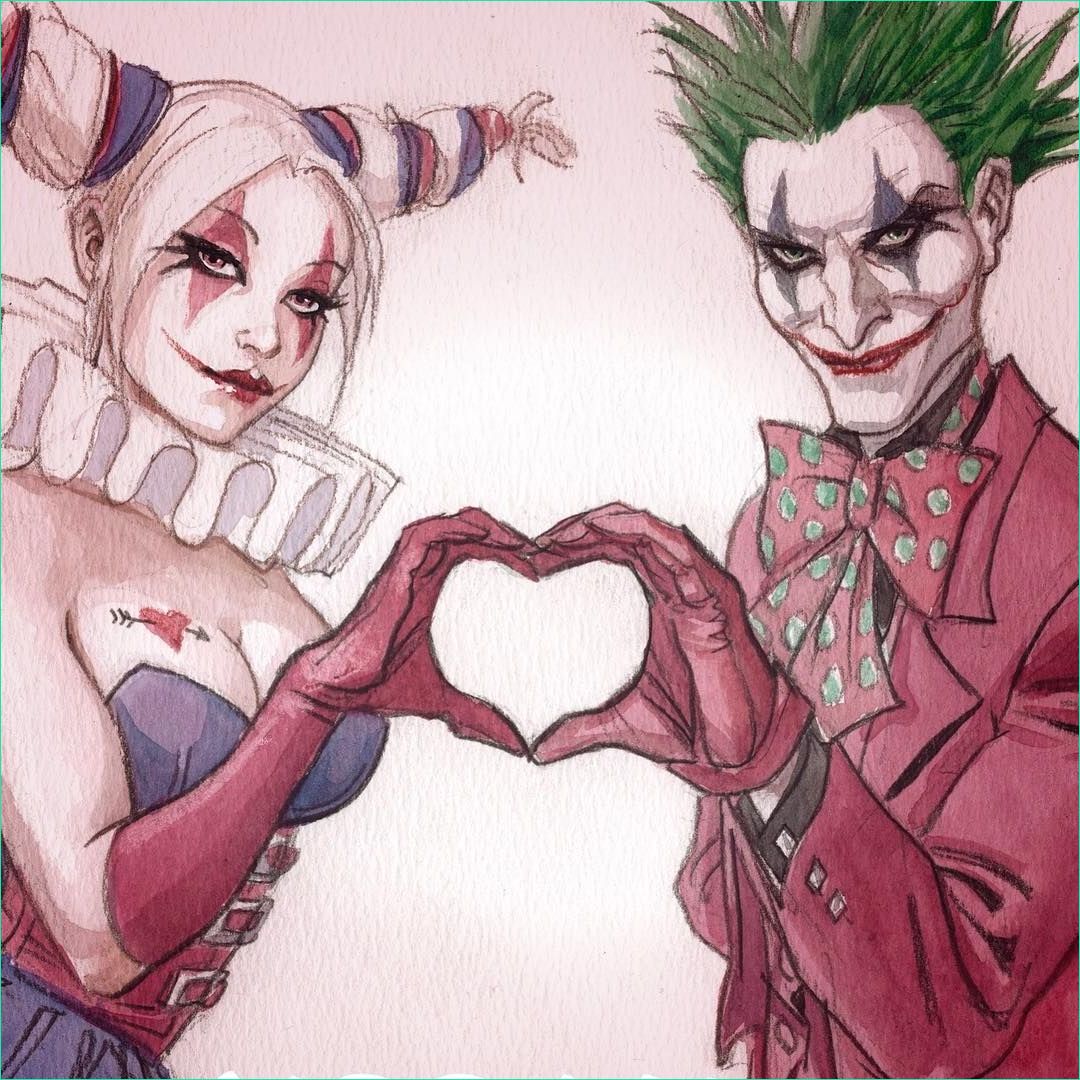Harley Quinn Et Joker Dessin Bestof Photographie Tendances Pour Joker Et Harley Quinn Love Dessin Random