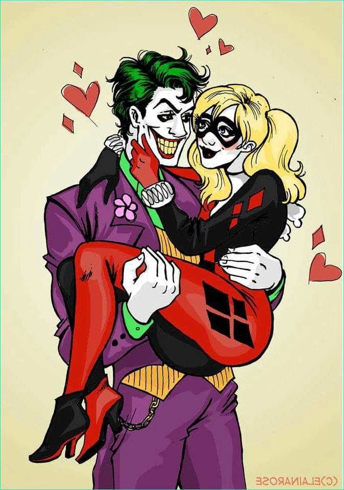 Harley Quinn Et Joker Dessin Cool Photos Épinglé Par Laetitia Desputeau Sur Joker Harley Queen