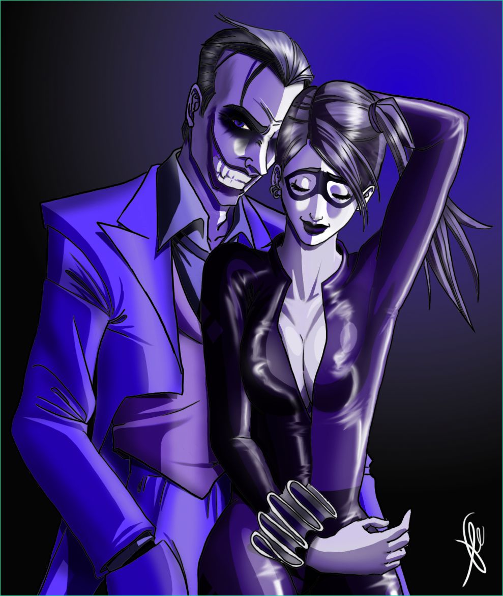 Harley Quinn Et Joker Dessin Élégant Image Joker and Harley Quinn