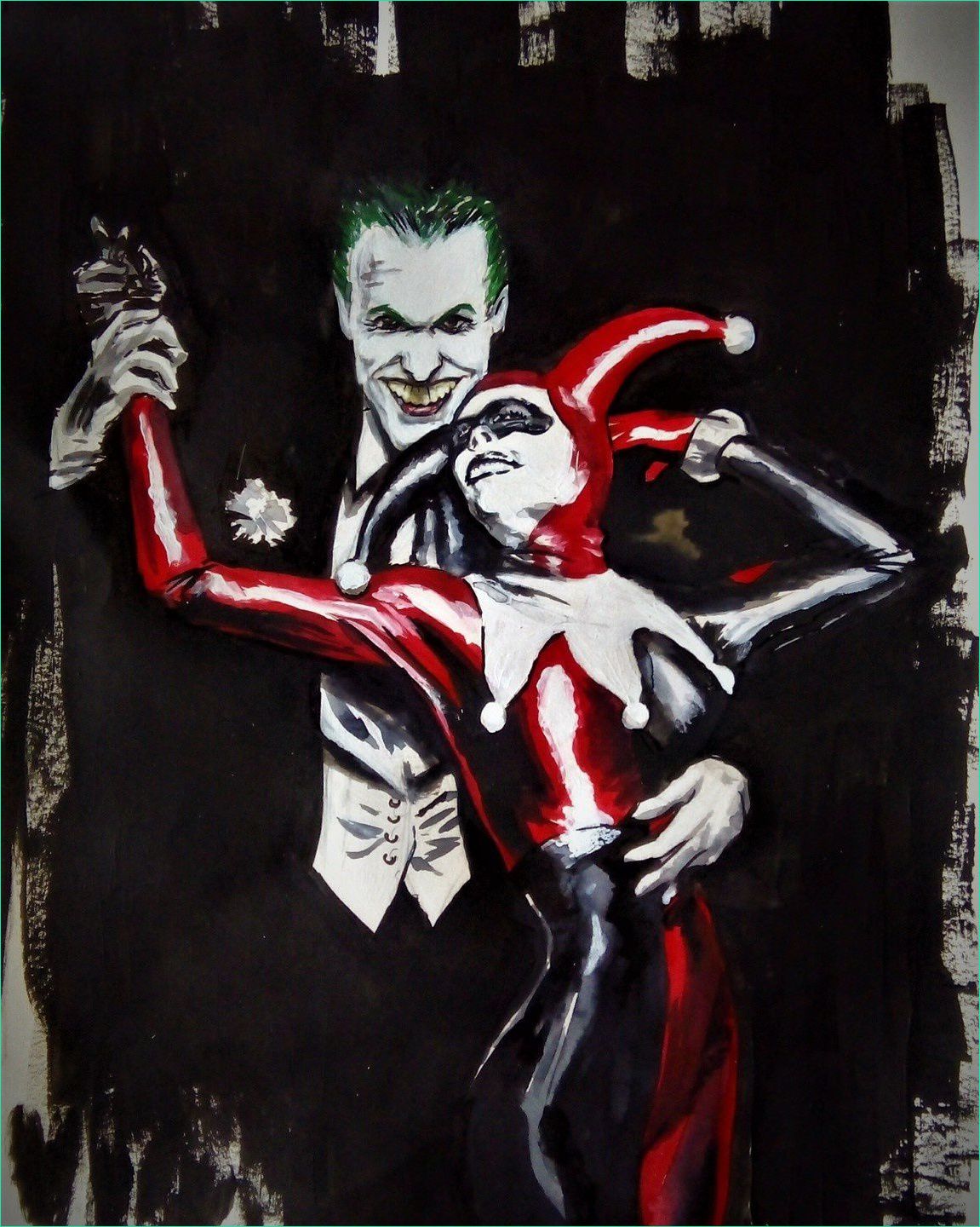 Joker Et Harley Quinn Dessin Beau Stock Le Joker Et Harley Quinn Art Pour tous