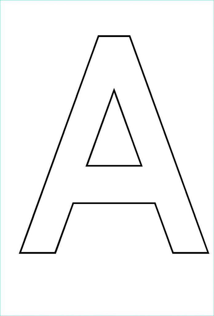 Lettre Alphabet à Imprimer Gratuit Beau Image Nouveau Coloriage En ...