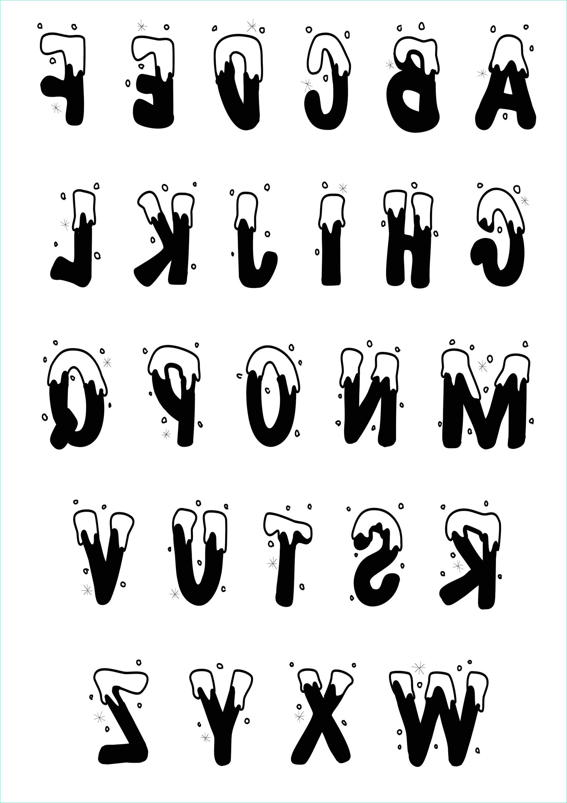 Lettre Alphabet à Imprimer Gratuit Inspirant Images Simple Alphabet 6 Alphabet Coloring Pages for Kids to