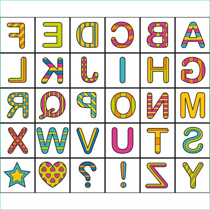 Lettre Alphabet à Imprimer Gratuit Inspirant Stock Lettre De L Alphabet A Imprimer Et Decouper Alphabet