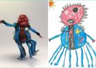 Monstres Dessin Unique Images Monster Project Des Dessins De Monstres D Enfants Revus