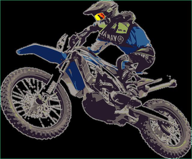 Moto Cross Dessin Couleur Cool Stock Motocross Motorcycle Bike · Free Vector Graphic On Pixabay