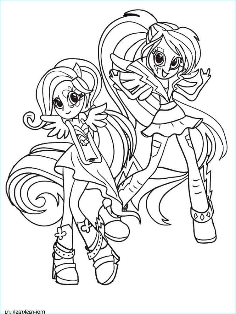 My Little Pony A Colorier Impressionnant Stock Coloriage My Little Pony Humaine à Colorier Dessin