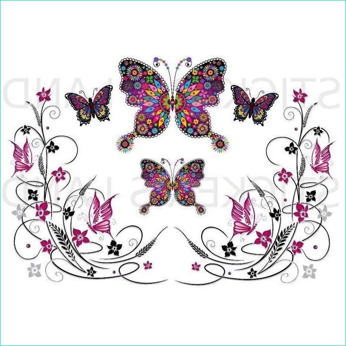 Papillon à Découper Beau Galerie Stickers DÉcoratifs Papillon à Découper Planche à