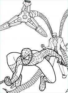 Superman Et Spiderman Coloriage Beau Galerie Coloriage Spiderman Et Docteur Octopus à Imprimer Sur