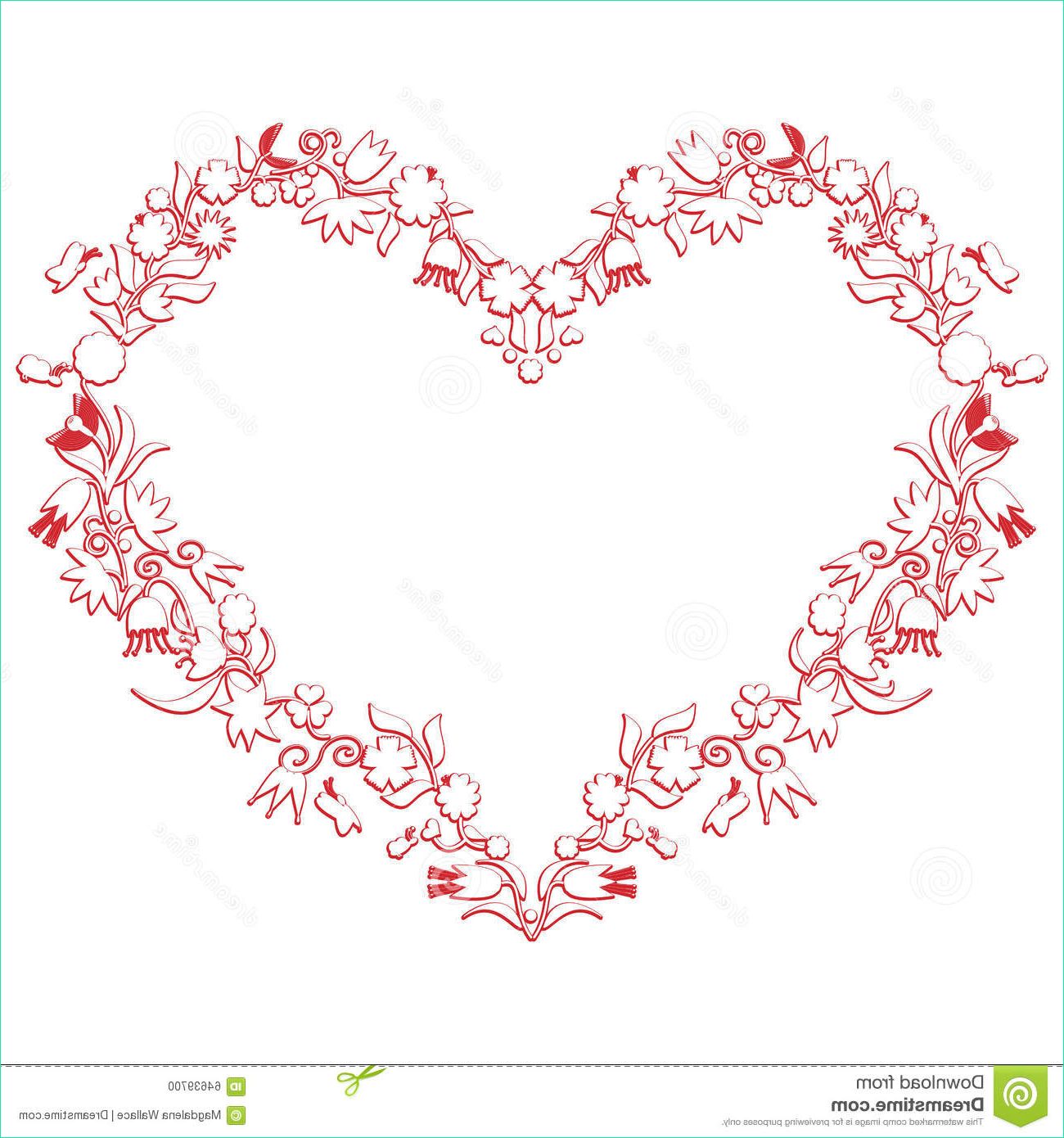 Un Coeur Dessin Élégant Photos forme De Coeur D Amour De Jour De Valentines Avec Le