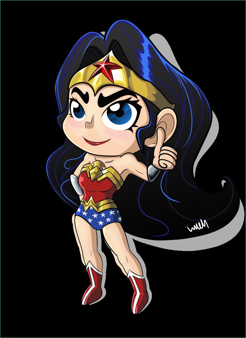 Wonderwoman Dessin Beau Collection Chibi Wonder Woman by Fujuzakinc On Deviantart